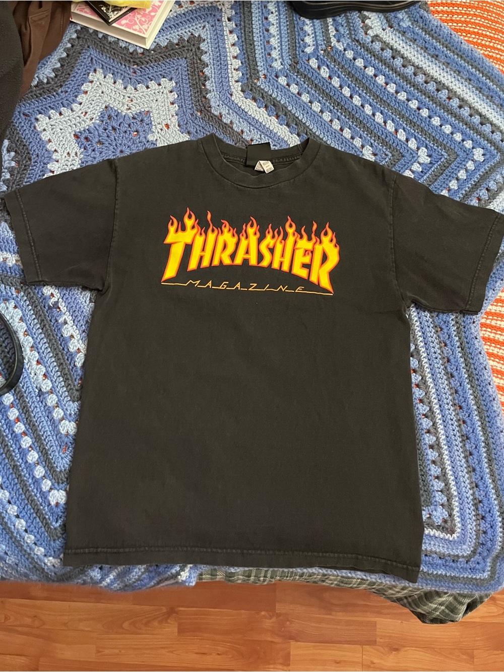 Thrasher Flame Logo Short Sleeved T-Shirt